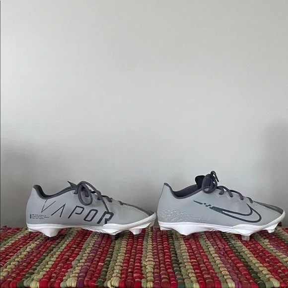 Nike React Vapor Ultrafly Elite 4 baseball cleat light smoke grey 7 DA0701-002 - Picture 3 of 13